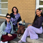 Dr Jesi Lujan Bennett, Dr Tiara Na’puti and Eva Aguon Cruz at AAPS 2023.